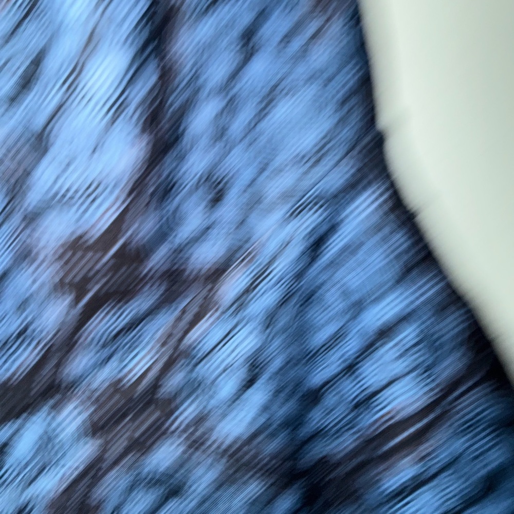 African print blue mini Ray Darten large - Picture 4 of 9